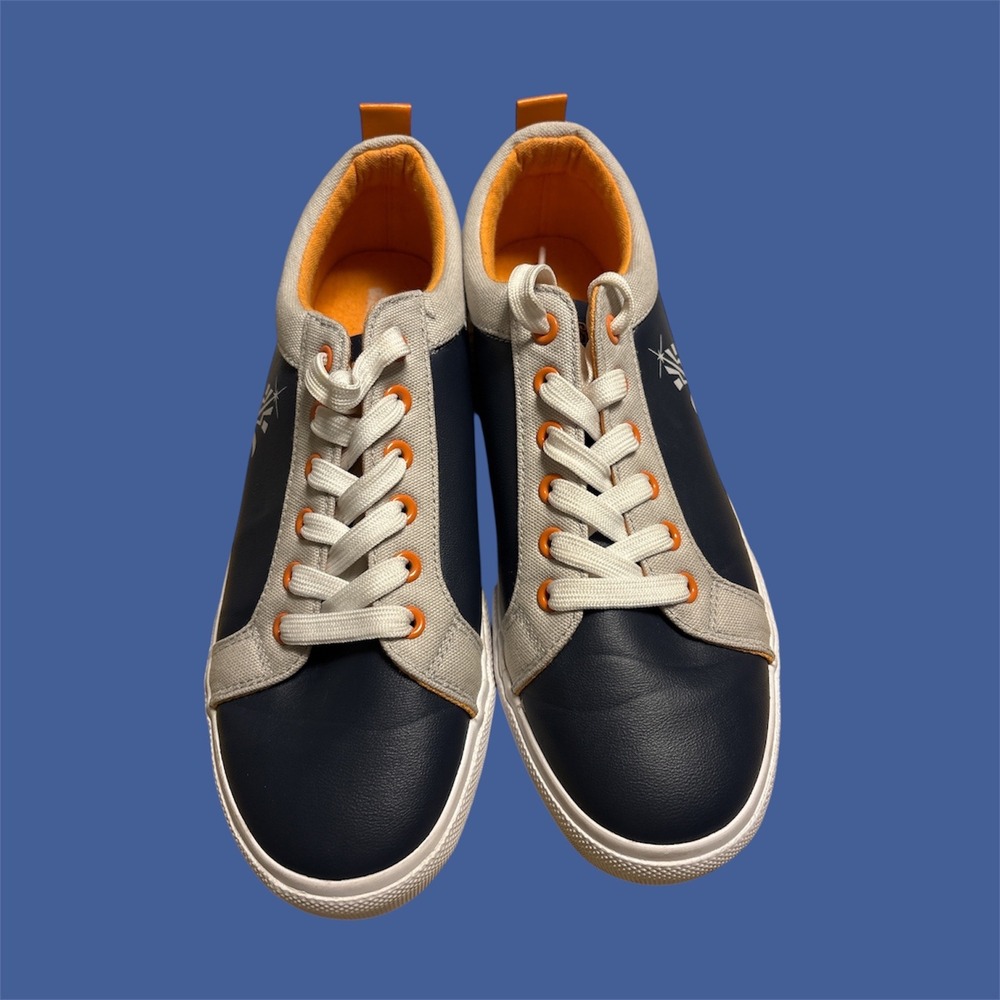 Ground Up Ahsoka Tano Star Wars Sneakers Kids Size‎ 9 Orange Navy Lace Up